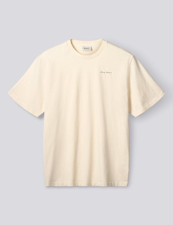SLOW DOWN T-SHIRT - CLOUD