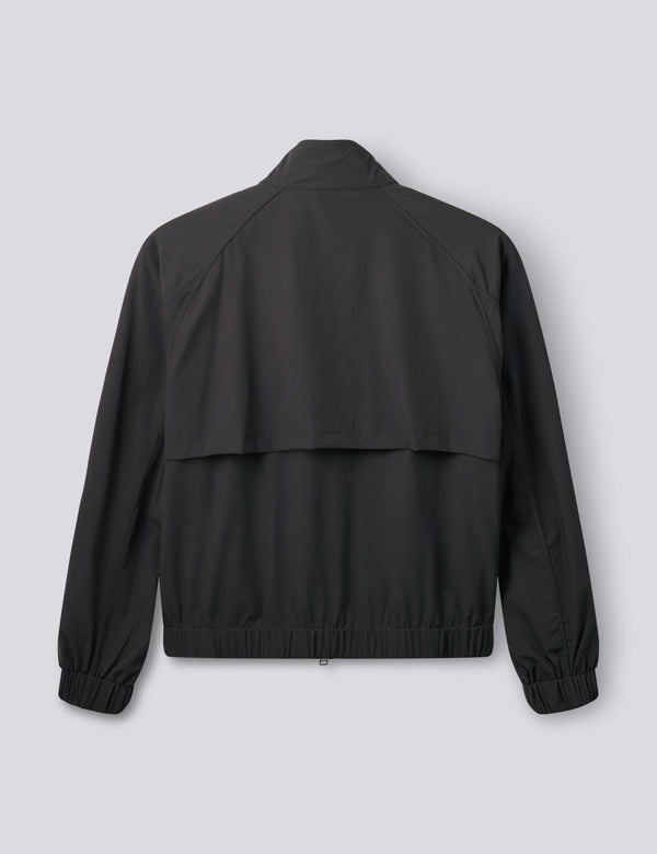 STREAM TRACK JACKET - BLACK