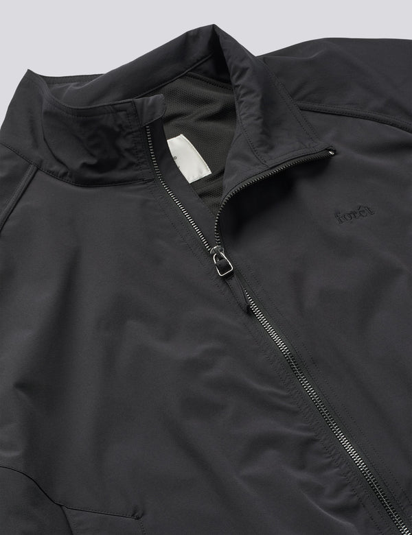 STREAM TRACK JACKET - BLACK