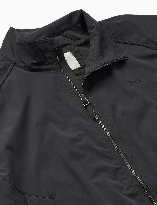 STREAM TRACK JACKET - BLACK