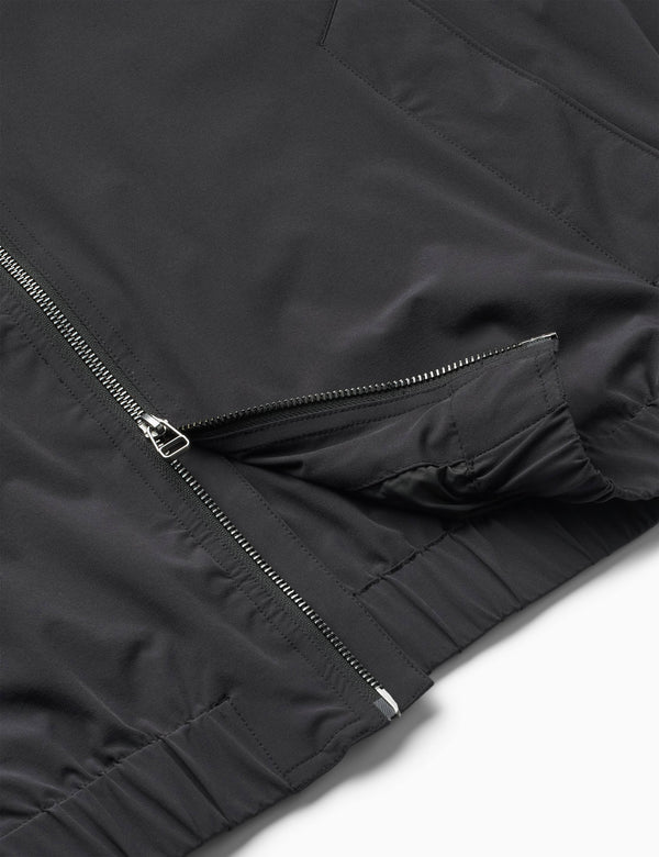 STREAM TRACK JACKET - BLACK