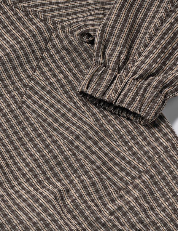 STREAM TRACK JACKET - WOOD CHECK