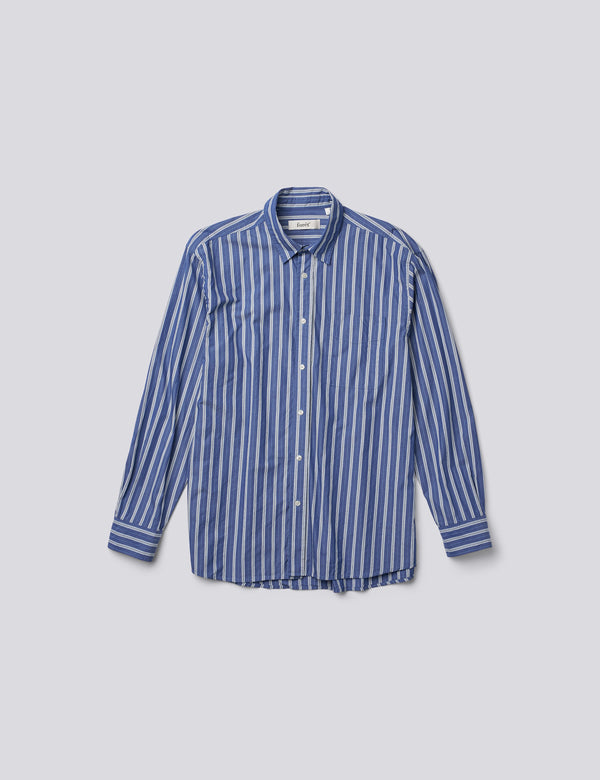 SCOUT POPLIN RELAXED FIT SHIRT - BLUE