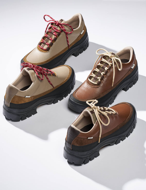 FORÉT + TARVAS EASY HIKER LEATHER - BROWN