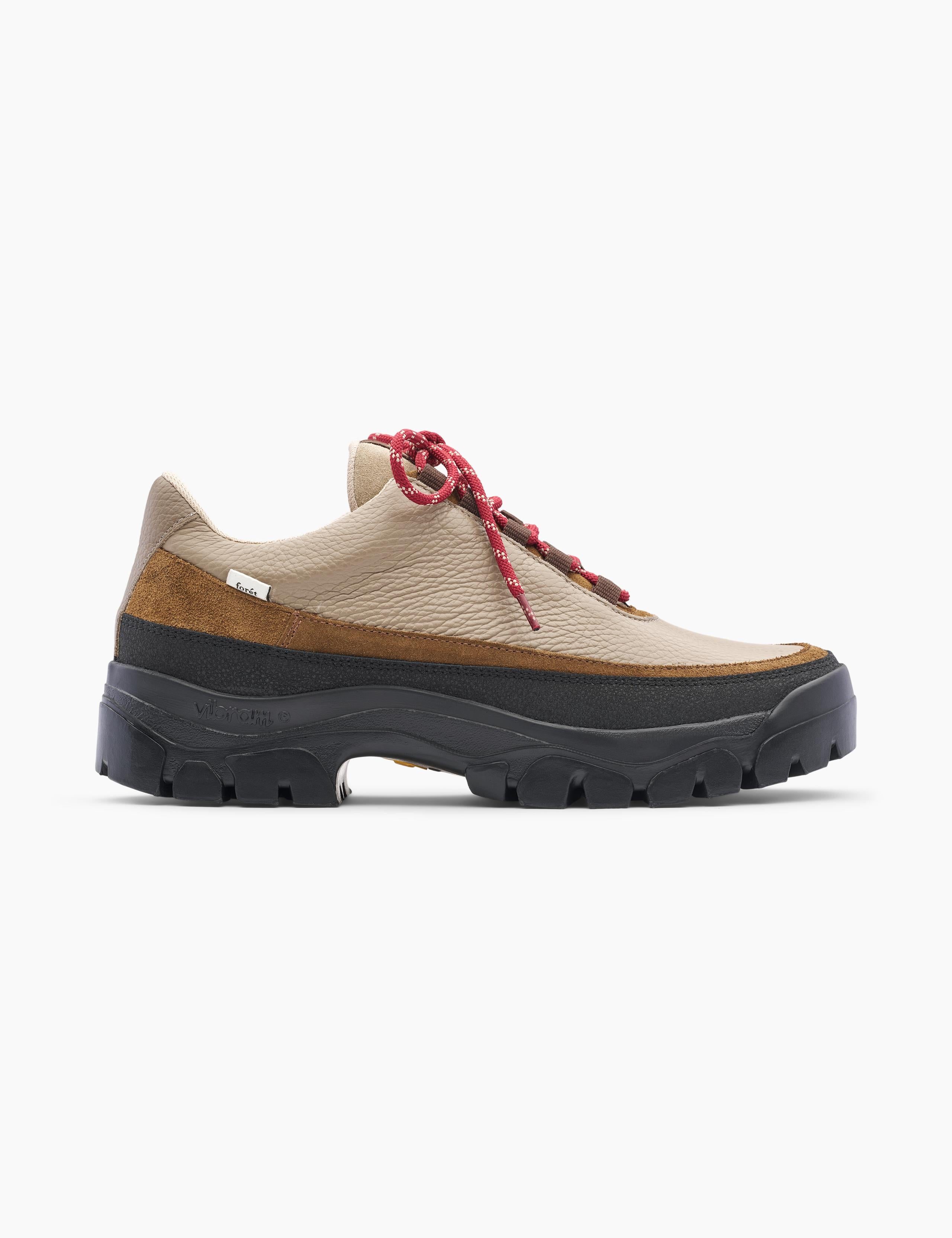 FORÉT + TARVAS EASY HIKER LEATHER - KHAKI
