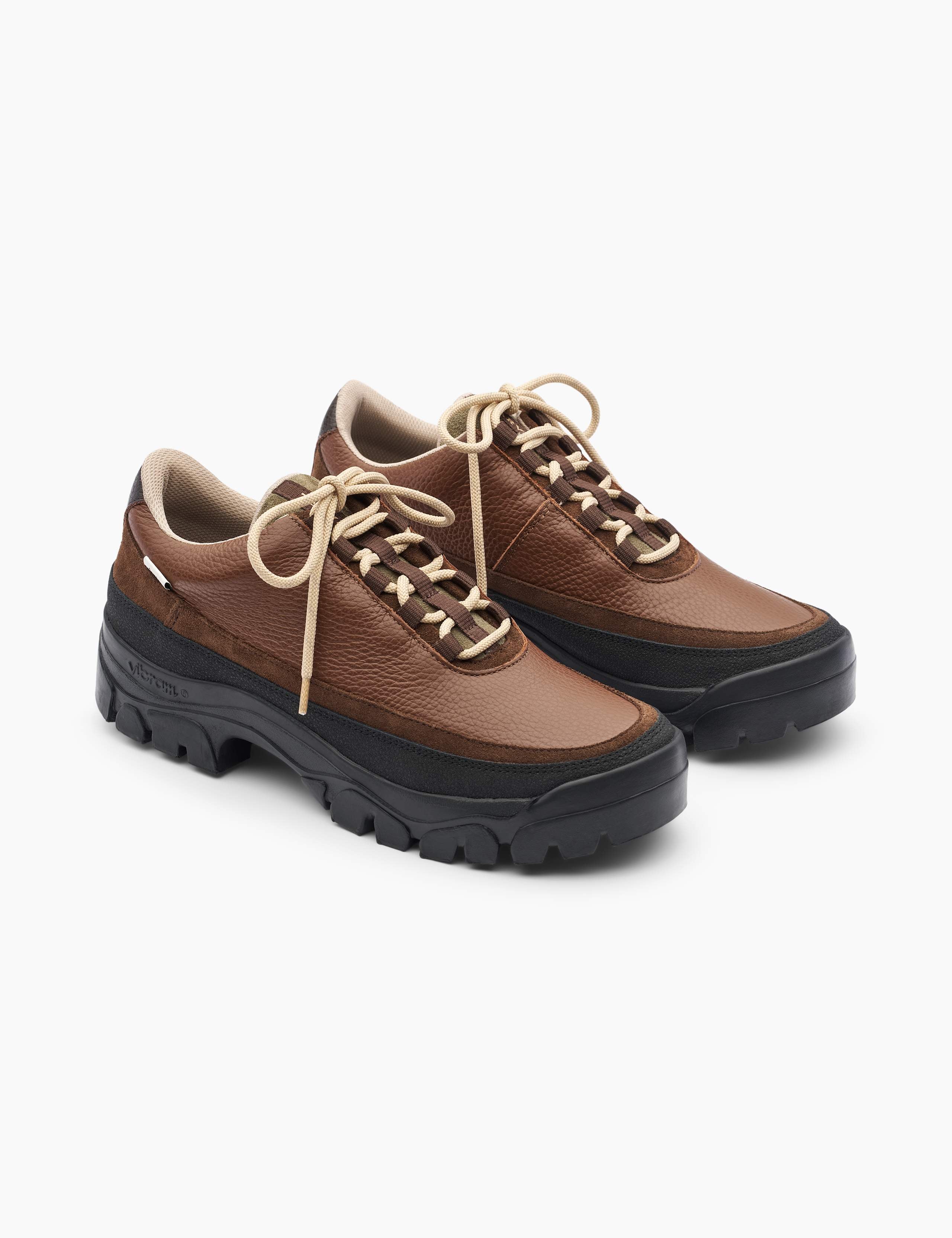 FORÉT + TARVAS EASY HIKER LEATHER - BROWN