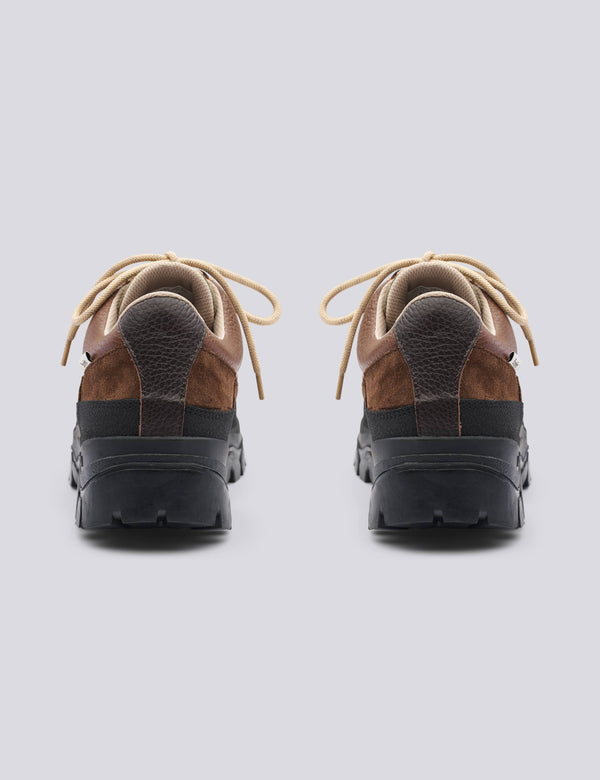 FORÉT + TARVAS EASY HIKER LEATHER - BROWN