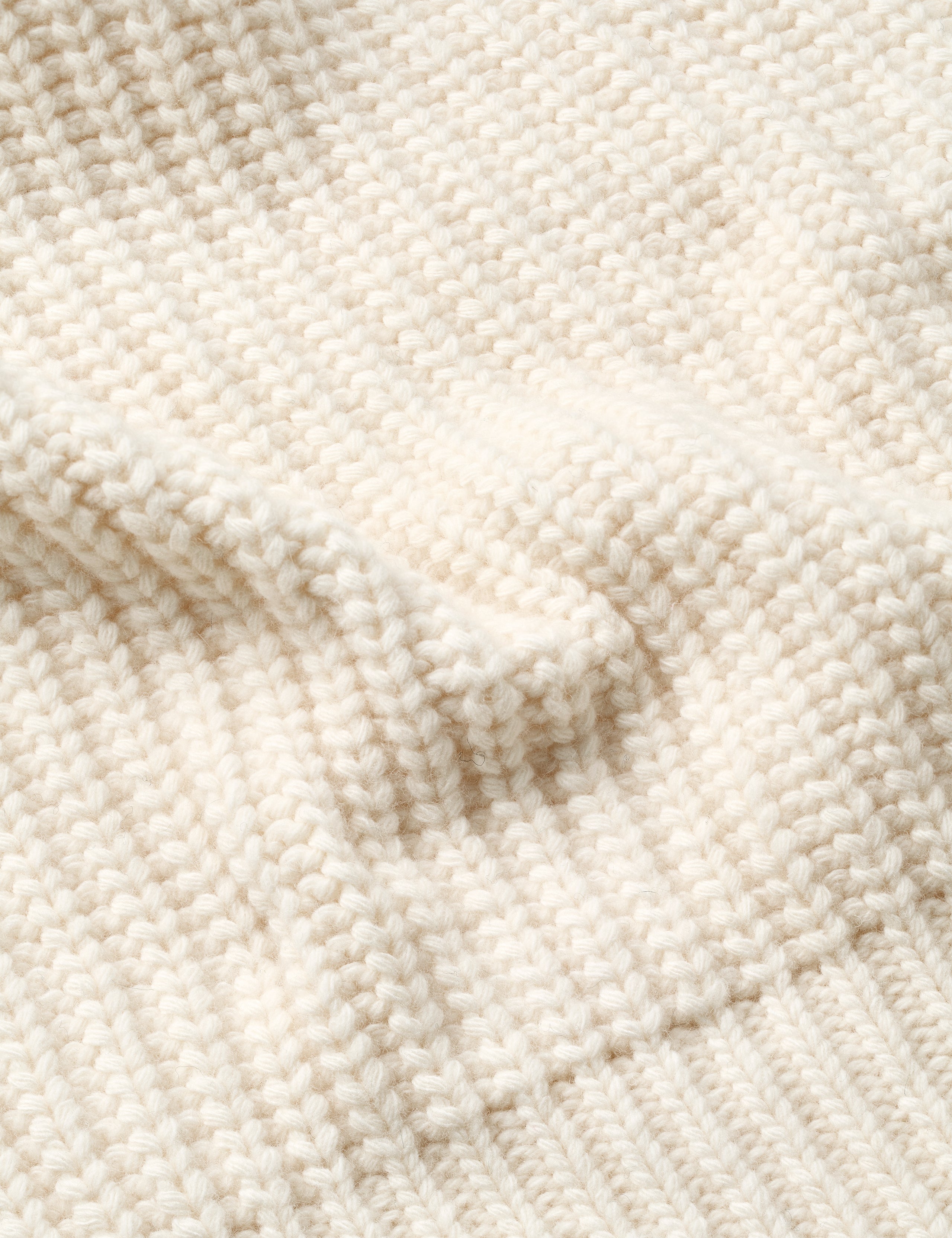 TRIP CHUNKY RIB KNIT - CLOUD