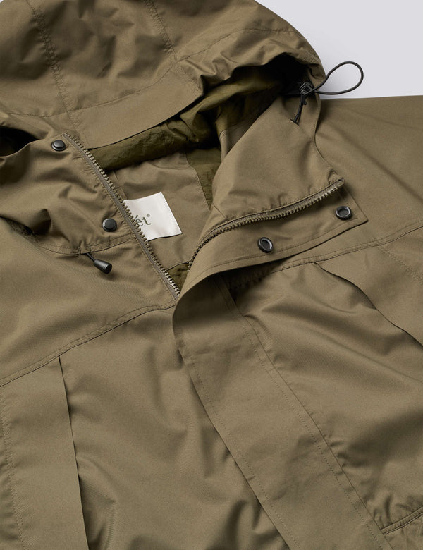 VISITOR HIKING JACKET - ALGAE GREEN