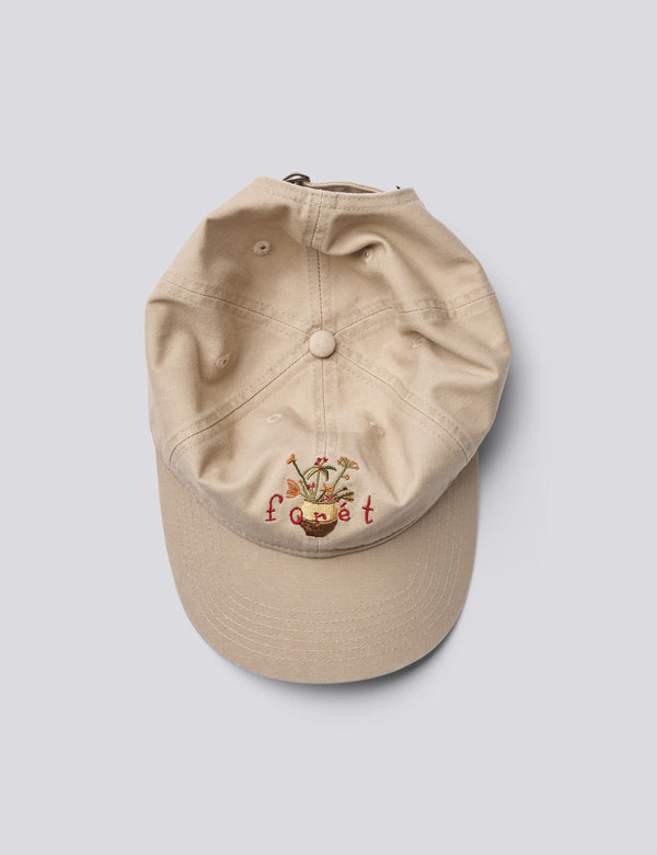 VASE WASHED CAP - KHAKI