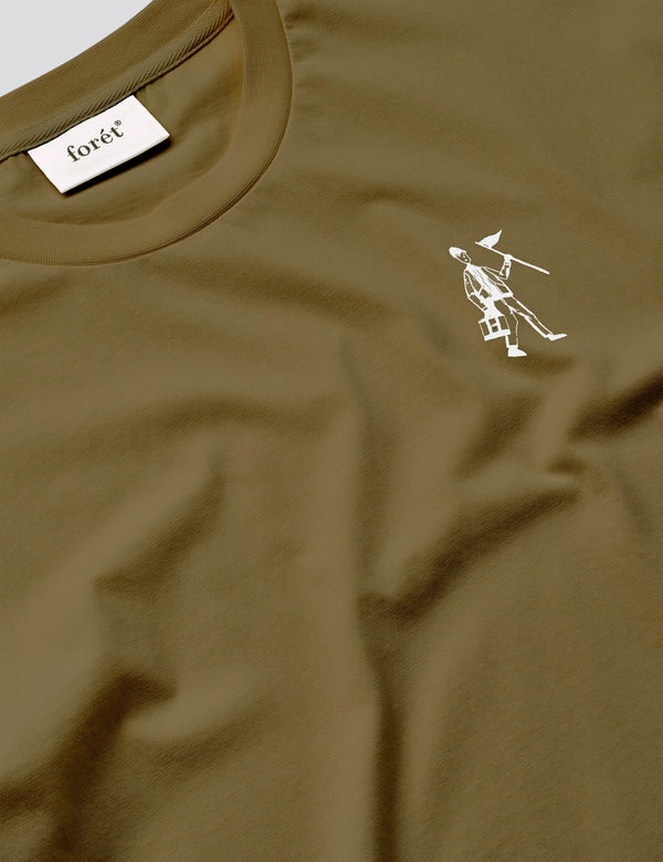 WALKER T-SHIRT - ALGAE GREEN