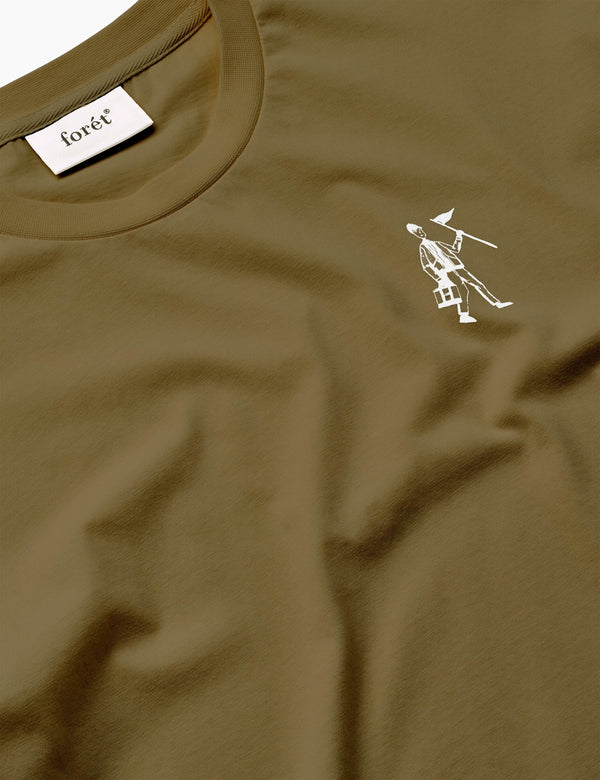 WALKER T-SHIRT - ALGAE GREEN
