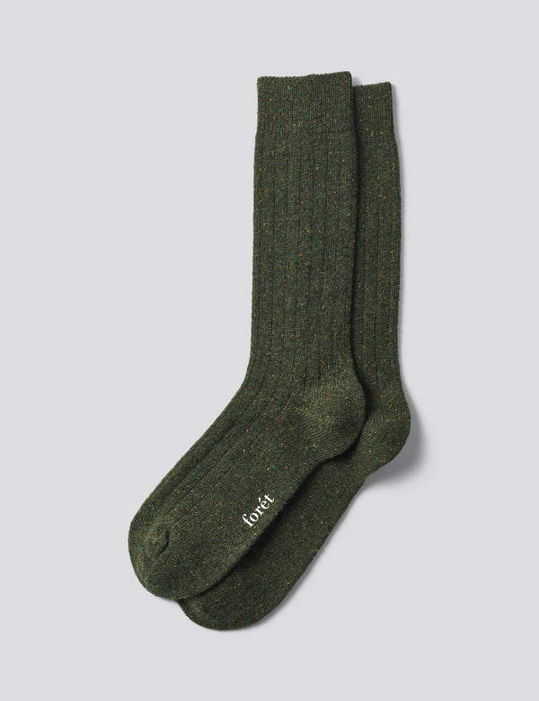 WOOL SOCKS - THYME DONEGAL