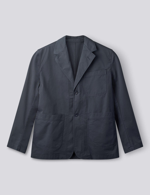 WORK UNCONSTRUCTED BLAZER - NAVY