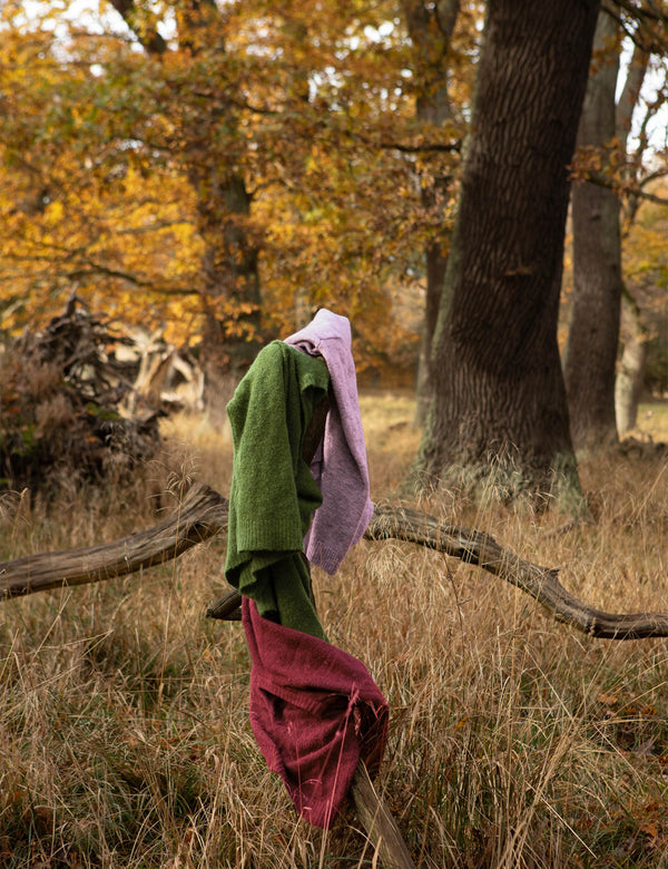 ALPINE KNIT - BURGUNDY