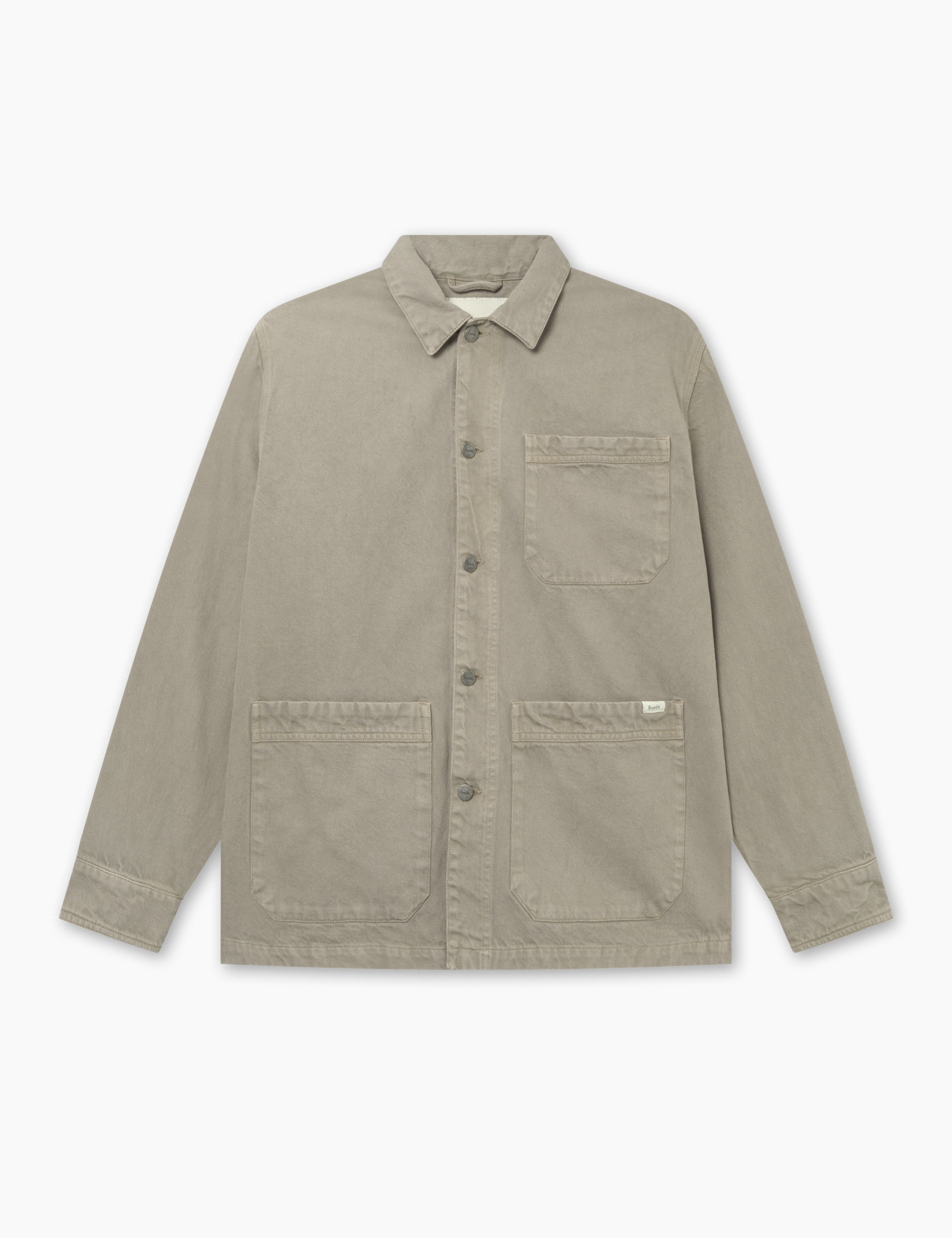 ROWAN LOGO OVERSHIRT VINTAGE KHAKI