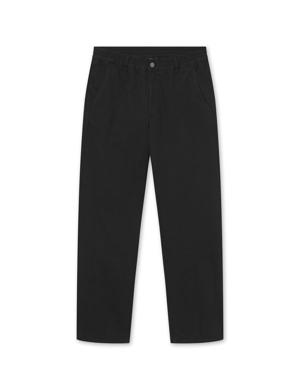 CLAY TWILL PANTS - BLACK/BLACK