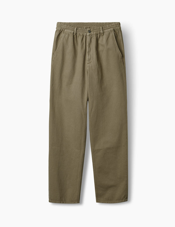 CLAY TWILL PANTS - DUSTY OLIVE