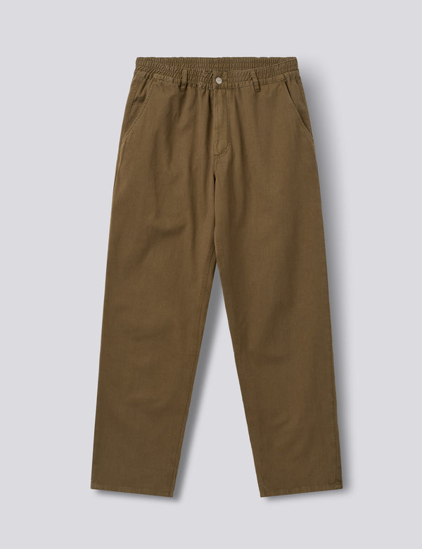 CLAY LIGHT PANTS - ALGAE GREEN