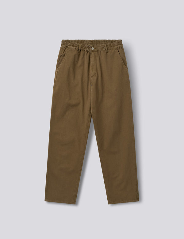 CLAY LIGHT PANTS - ALGAE GREEN