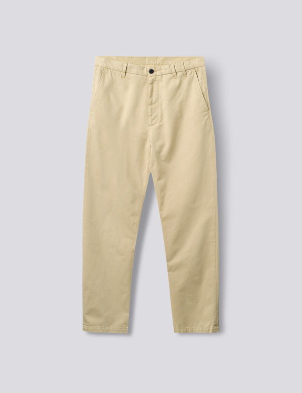 FLAG RELAXED FIT CHINOS - UNIFORM KHAKI