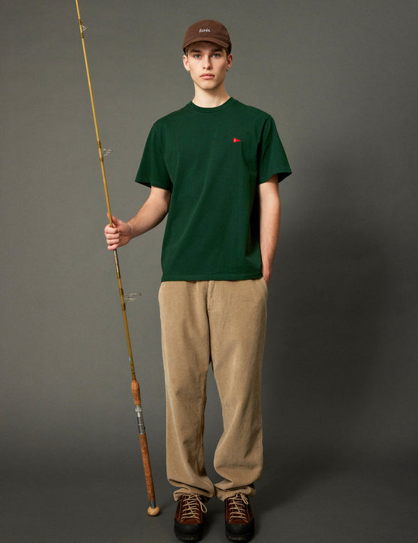 FLAG T-SHIRT - DARK GREEN