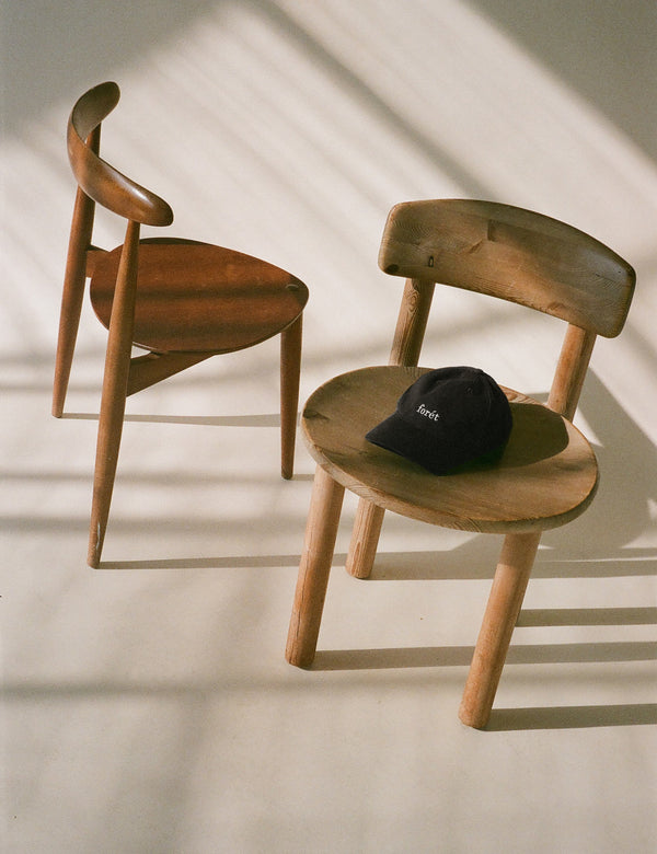 HAWK WASHED CAP - BLACK