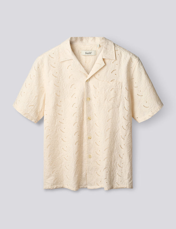 LEO PAISLEY SHIRT - CLOUD