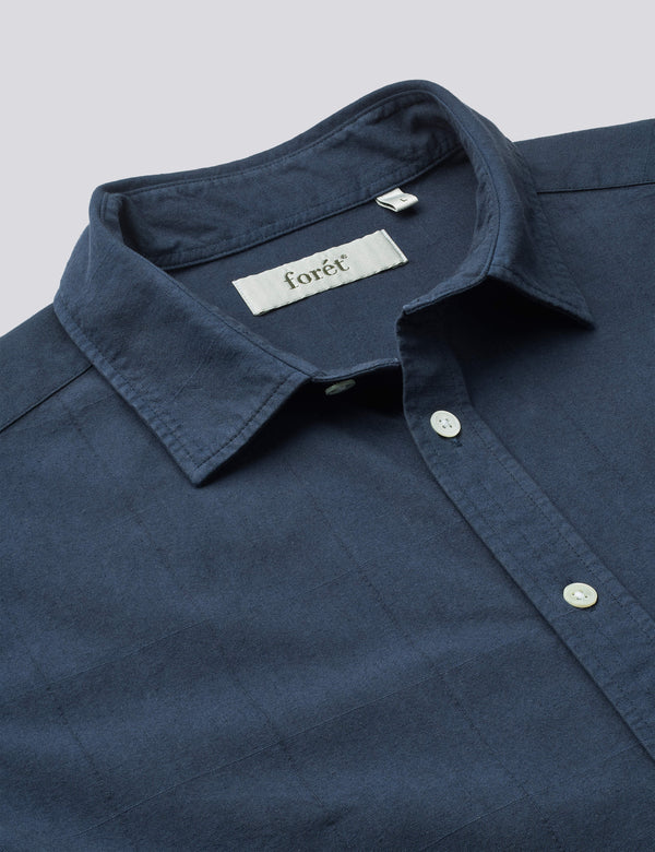 NEPTUNE JUMBO RIPSTOP SHIRT - NAVY