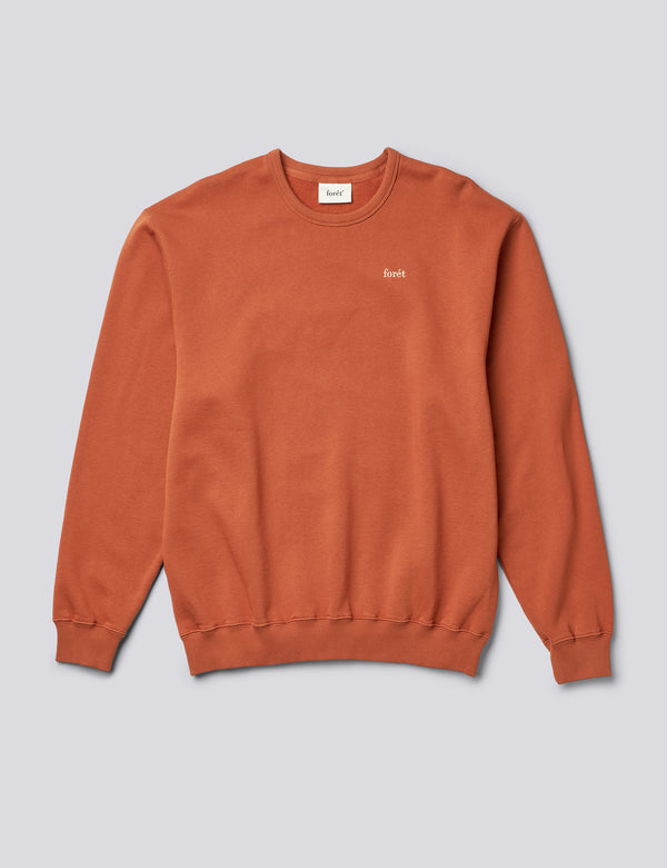 NOON SWEATSHIRT - SUMAC RED