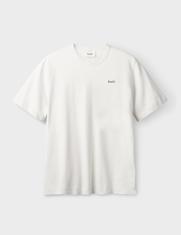 OAK T-SHIRT - WHITE/BLACK