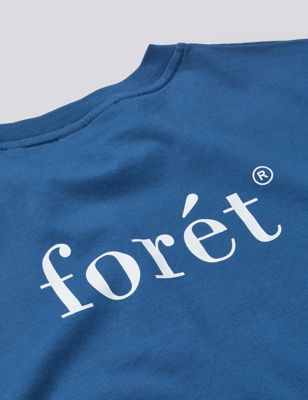 STILL T-SHIRT - BLUE WHITE