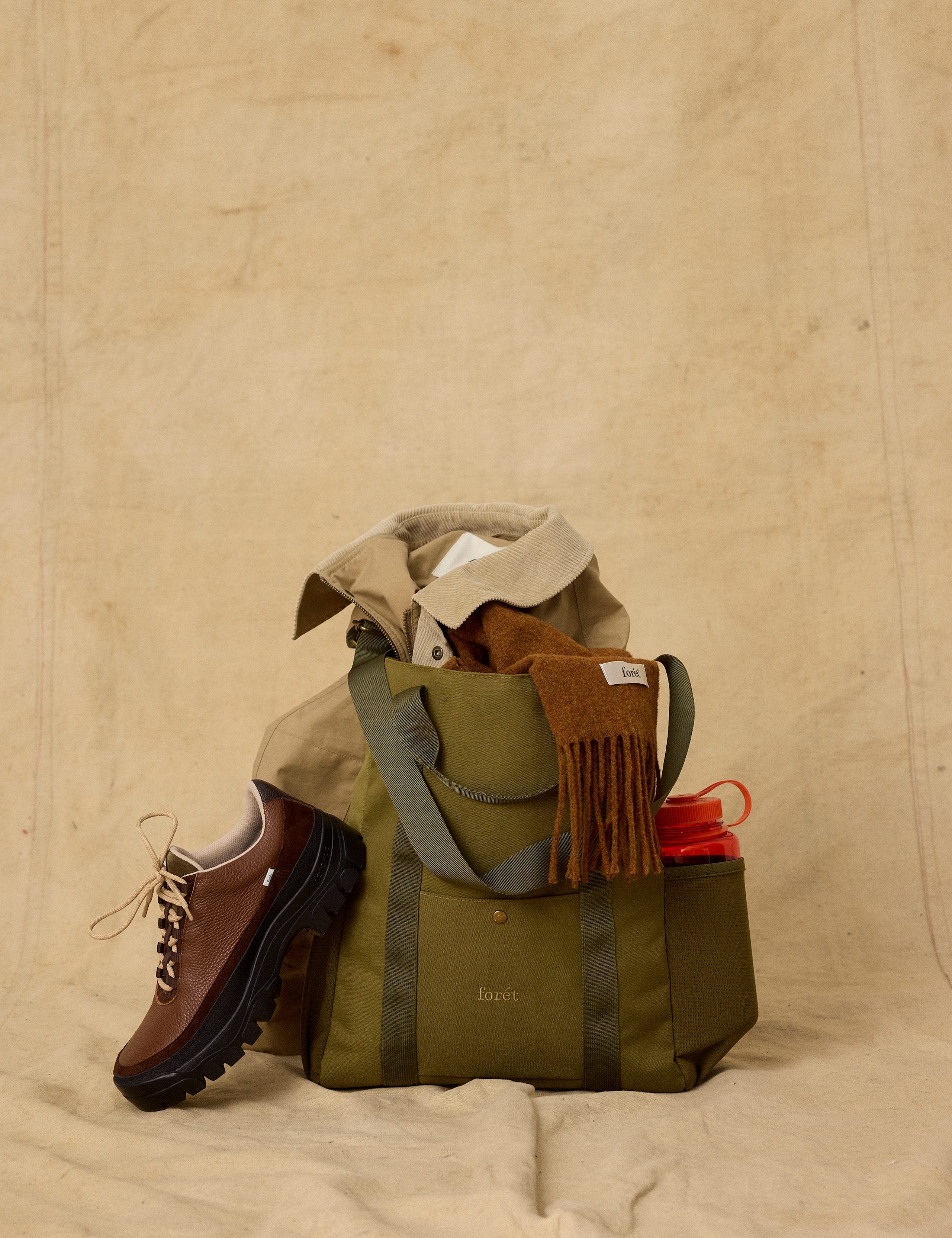 FORÉT + TARVAS EASY HIKER LEATHER - BROWN