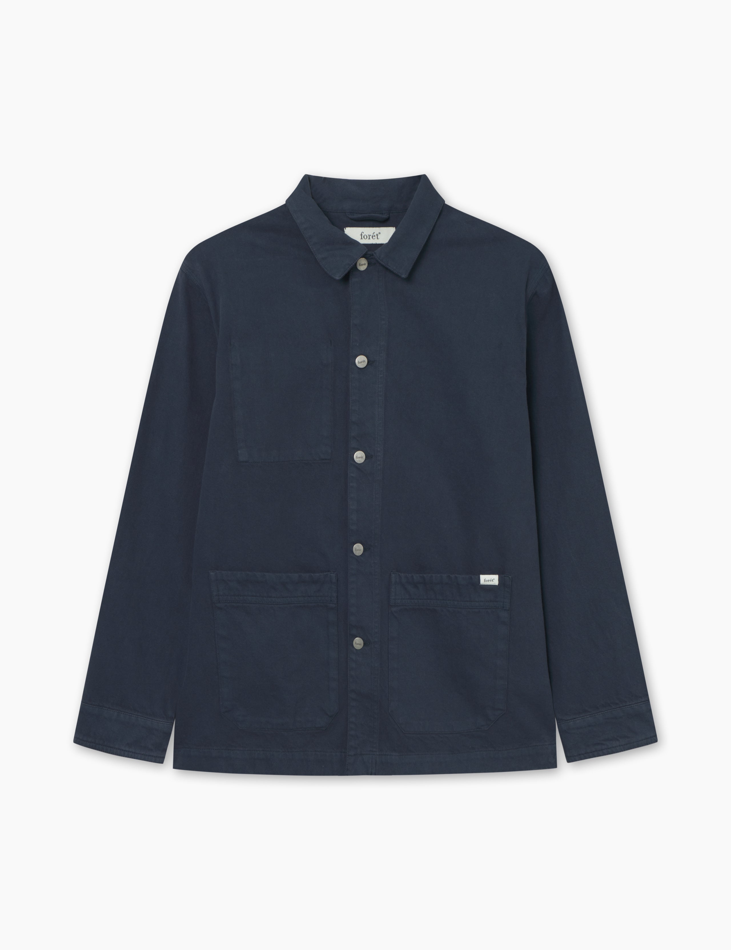 ROWAN LOGO OVERSHIRT NAVY – foret