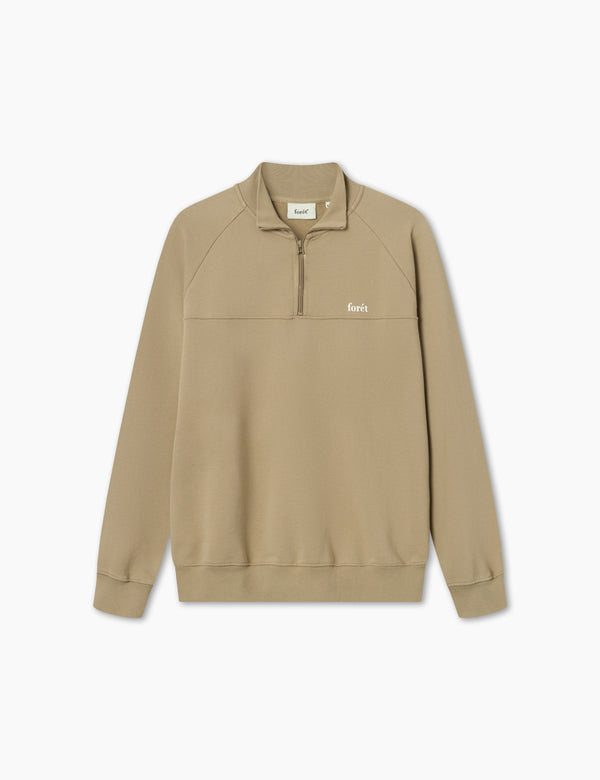 VAST HALF ZIP - KHAKI